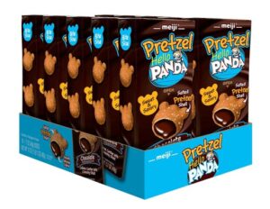 Meiji Hello Panda Chocolate Filled Pretzel Cookies  1.7oz 10ct